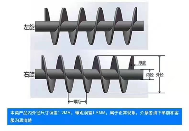常德市不锈钢螺旋叶片锰钢螺旋叶片 - 价格